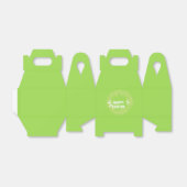 Ballotins Joyeux texte de Pâques sur vert (Déplié)