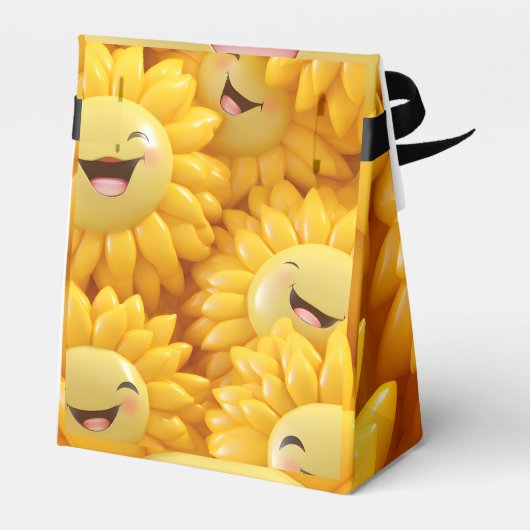 Ballotins Joyeux tournesols jaunes (Arrière)