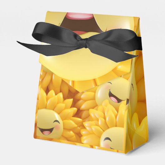 Ballotins Joyeux tournesols jaunes (Verso)