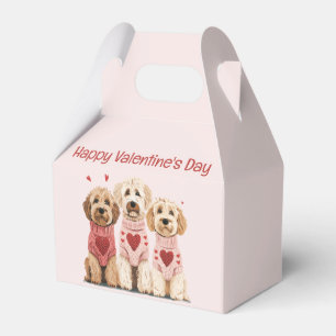 Ballotins Joyeux Valentines Day Goldendoodle Dogs