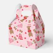 Ballotins Joyeux Valentines Day Welsh Wire Fox Terrier Chien (Arrière)