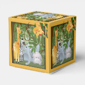 Ballotins Jungle Safari Animaux Fête Favoriser Box (Arrière)