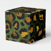 Ballotins Jungle Vert Jaune Cheetah Leopard Motif (Verso)