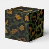 Ballotins Jungle Vert Jaune Cheetah Leopard Motif (Arrière)