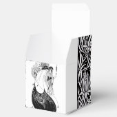 Ballotins Jupe Peacock Beardsley Art Nouveau (Ouvert)