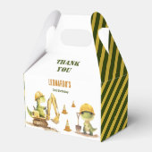 Ballotins Jurassic Construction Zone Boy Birthday (Verso)