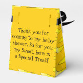 Ballotins Juste Monkearound Baby shower Thème (Arrière)