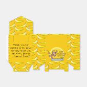 Ballotins Juste Monkearound Baby shower Thème (Déplié)