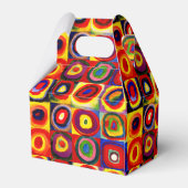 Ballotins Kandinsky Farbstudie Cercles Carré Quadrate Art (Arrière)