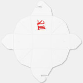 Ballotins Kanji Delicious rouge blanc boîte de sortie (Déplié)