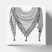 Ballotins Keffiyeh Écharpe palestinienne tissu traditionnel (Haut)