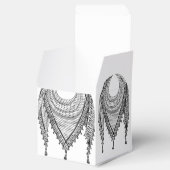 Ballotins Keffiyeh Écharpe palestinienne tissu traditionnel (Ouvert)