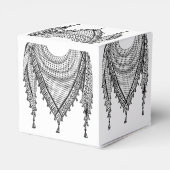 Ballotins Keffiyeh Écharpe palestinienne tissu traditionnel (Arrière)