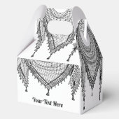 Ballotins Keffiyeh Écharpe palestinienne tissu traditionnel (Verso)