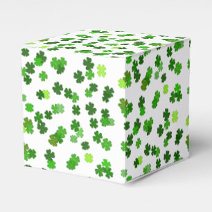 Ballotins Kelly green "Shamrocks en train de tomber"