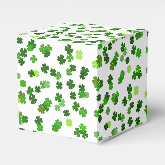 Ballotins Kelly green "Shamrocks en train de tomber" (Verso)