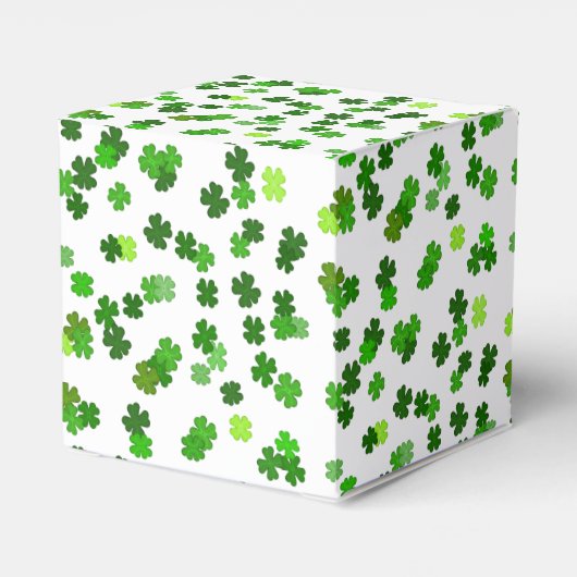 Ballotins Kelly green "Shamrocks en train de tomber" (Arrière)