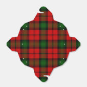 Ballotins Kerr tartan rouge vert plaid (Déplié)