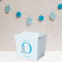 kids boxes initial birthday party