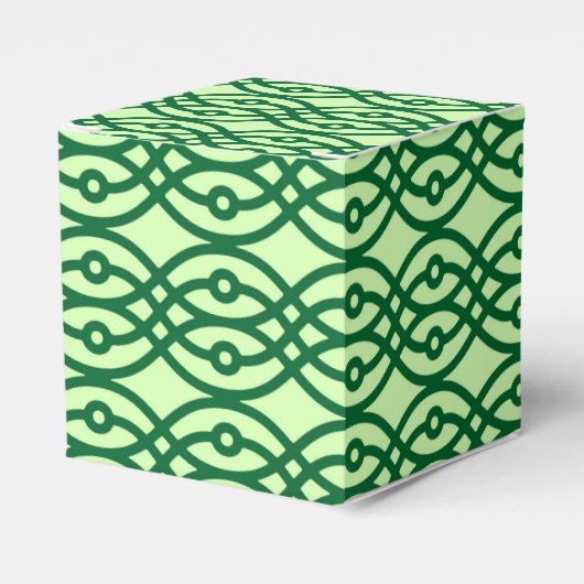 Ballotins Kimono, vert clair et vert foncé (Verso)