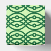 Ballotins Kimono, vert clair et vert foncé (Haut)