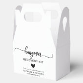 Ballotins Kit de désintoxication de mariage calligraphié Cœu (Ouvert)