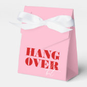 Ballotins Kit de lendemain de soirée de célibataire rose et  (Verso)