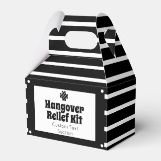 Ballotins Kit de secours Chic noir et blanc