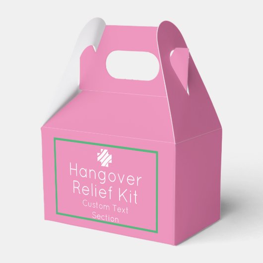 Ballotins Kit de secours Chic Pink Hangover (Verso)
