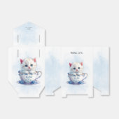 Ballotins Kitten en Ballotin bleu Coupe Fleurs (Déplié)
