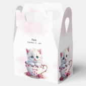 Ballotins Kitten en Coupe Ballotin Fleurs roses (Ouvert)