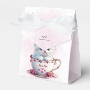 Ballotins Kitten en Coupe Ballotin Fleurs roses