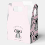 Ballotins Koala ours Baby shower fille rose (Ouvert)