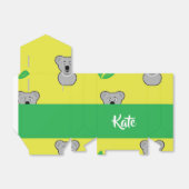 Ballotins Koala ours jaune motif (Déplié)
