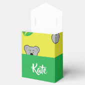 Ballotins Koala ours jaune motif (Ouvert)