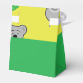 Ballotins Koala ours jaune motif (Arrière)