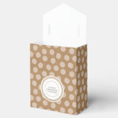 Ballotins Kraft Polka Dot Bakery Mini Cadeau (Ouvert)