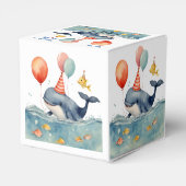 Ballotins La baleine d'un garçon du temps Anniversaire (Arrière)