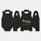 Ballotins La Boîte de Faveur à Pignon Parfaite - Moyenne (Déplié)