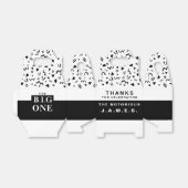 Ballotins La boîte de faveur BIG one Party (Déplié)