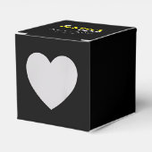 Ballotins La Boîte de Faveur Parfaite Cœur 2x2x2 (Verso)