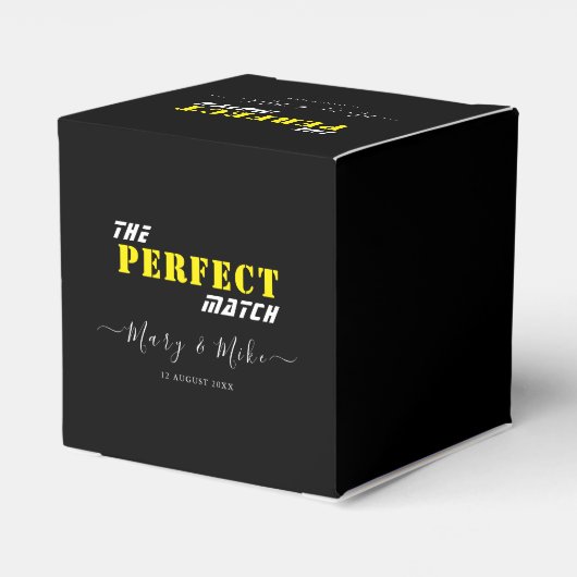 Ballotins La boîte de faveurs parfaite en forme de cœur 2x2x (Arrière)