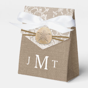 Ballotins La collection de mariages de plage de sable rustiq