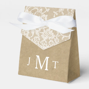 Ballotins La collection de Mariages Kraft & Lace