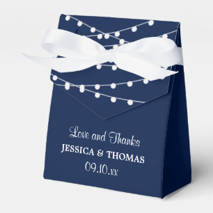 Ballotins La Collection Mariage Bleu Marine Lights