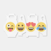 Ballotins La Fête Emoji Favoriser Box- Face Emoji (Déplié)