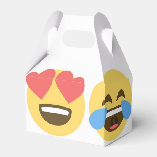 Ballotins La Fête Emoji Favoriser Box- Face Emoji (Verso)