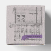 Ballotins La grande boîte de préférence de mariage facile (Haut)