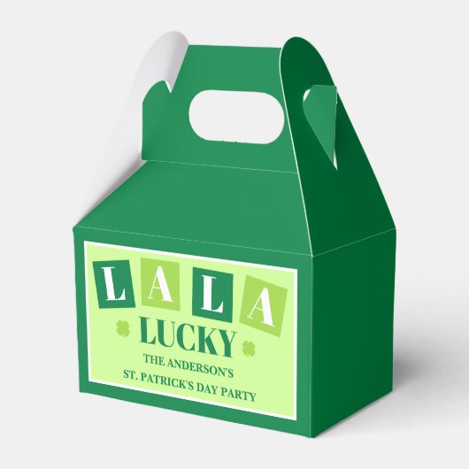 Ballotins La La Lucky Fête de la Saint-Patrick (Verso)