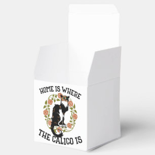 Ballotins La maison est où le Calico est "Calico Cat" humour
